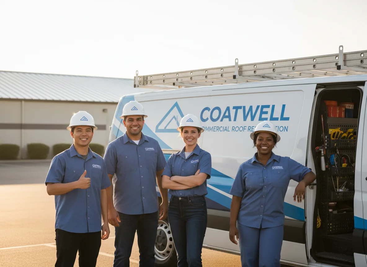 Commercial roof coating company in Glenn, CA